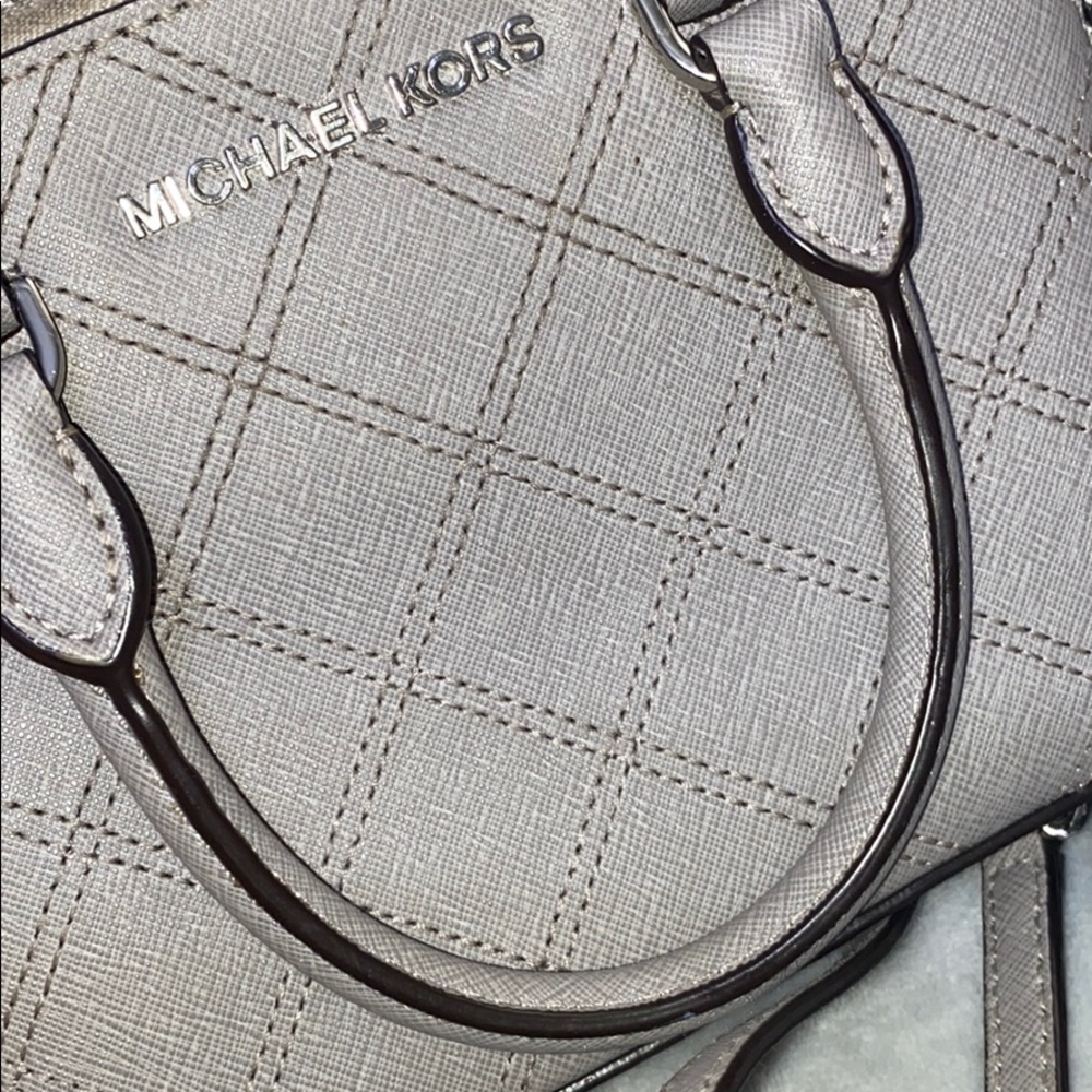 MICHAEL KORS GREY CROSSBODY